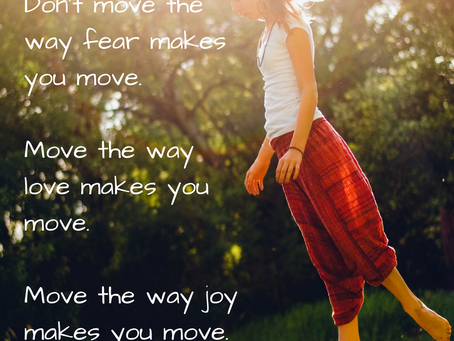 Move with Love and Joy in 2017