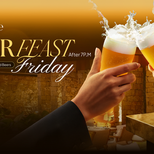🍻 BEER FEAST FRIDAY — GANG’S NIGHT, DONE RIGHT 🔥