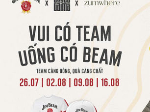 JIM BEAM NIGHT - VUI CÓ TEAM, UỐNG CÓ BEAM