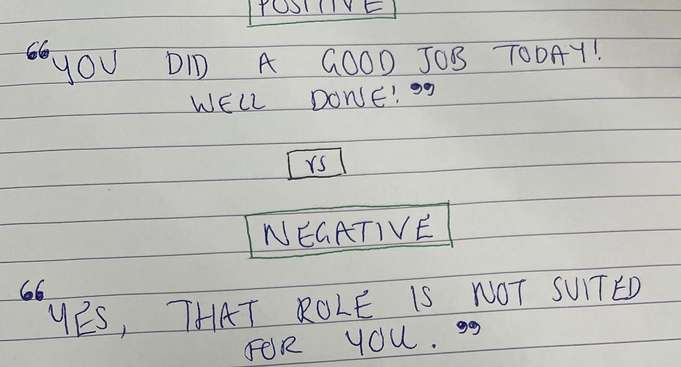 Affirmation: Delightful or Dangerous?