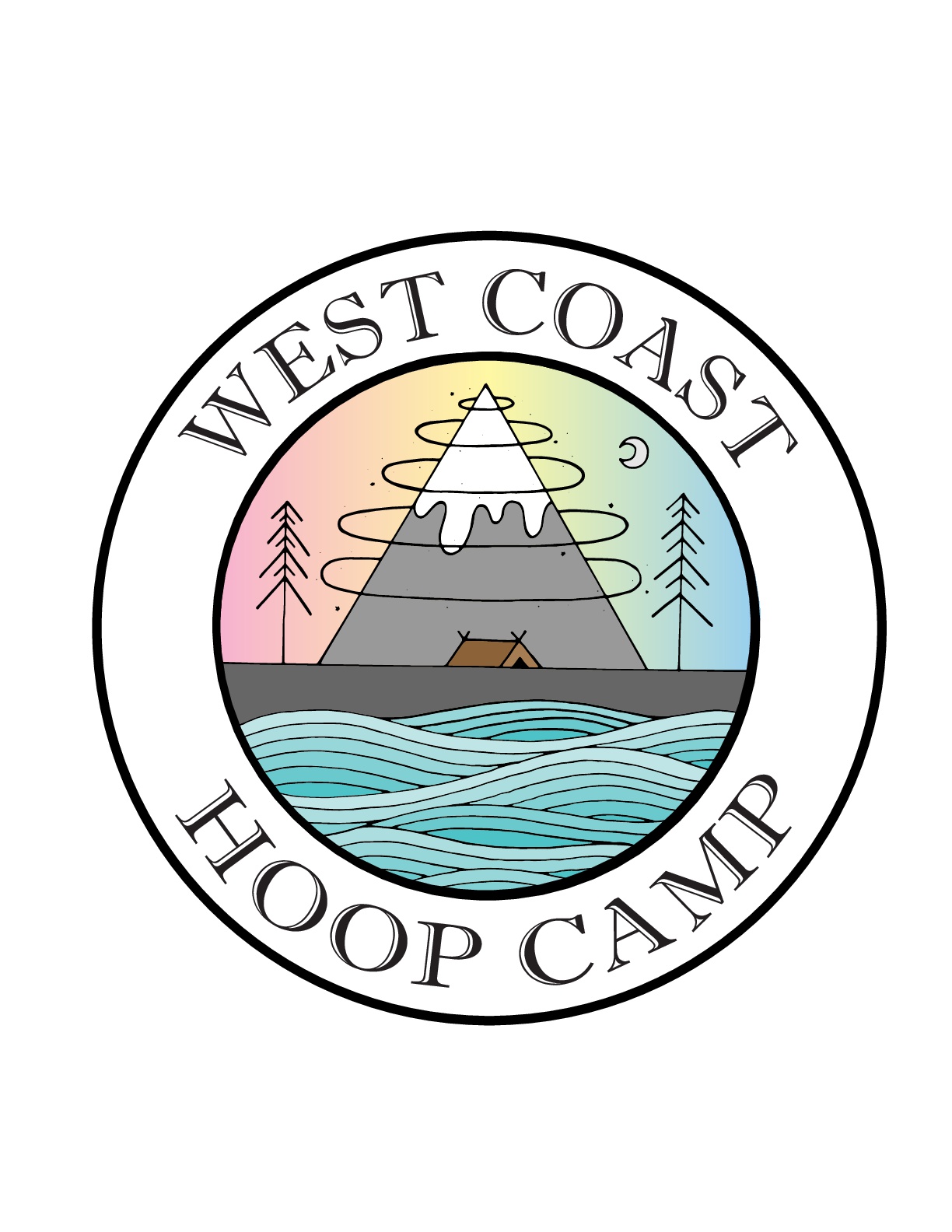 West Coast Hoop Camp Logo