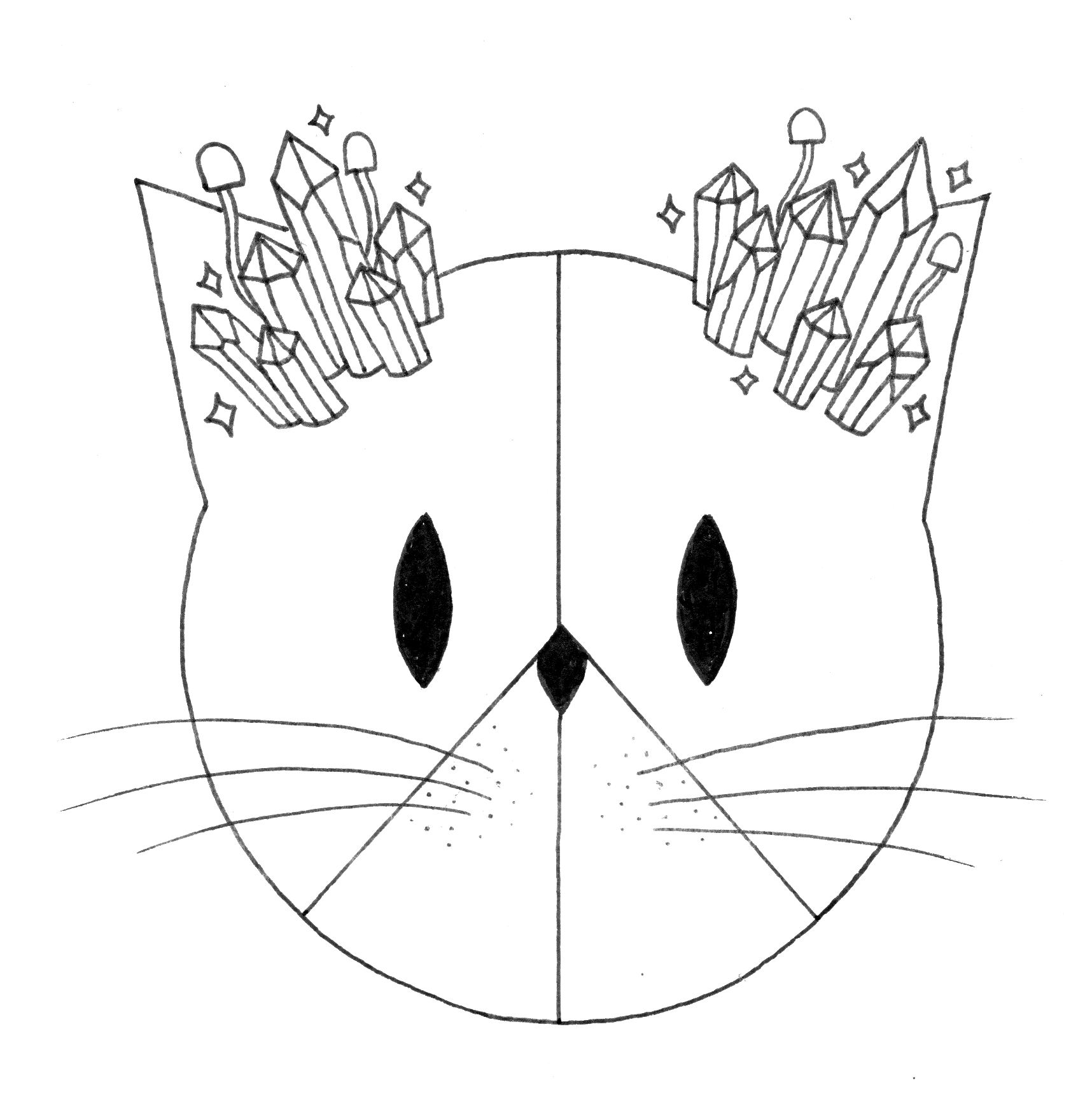CatsMeowCrystals Logo