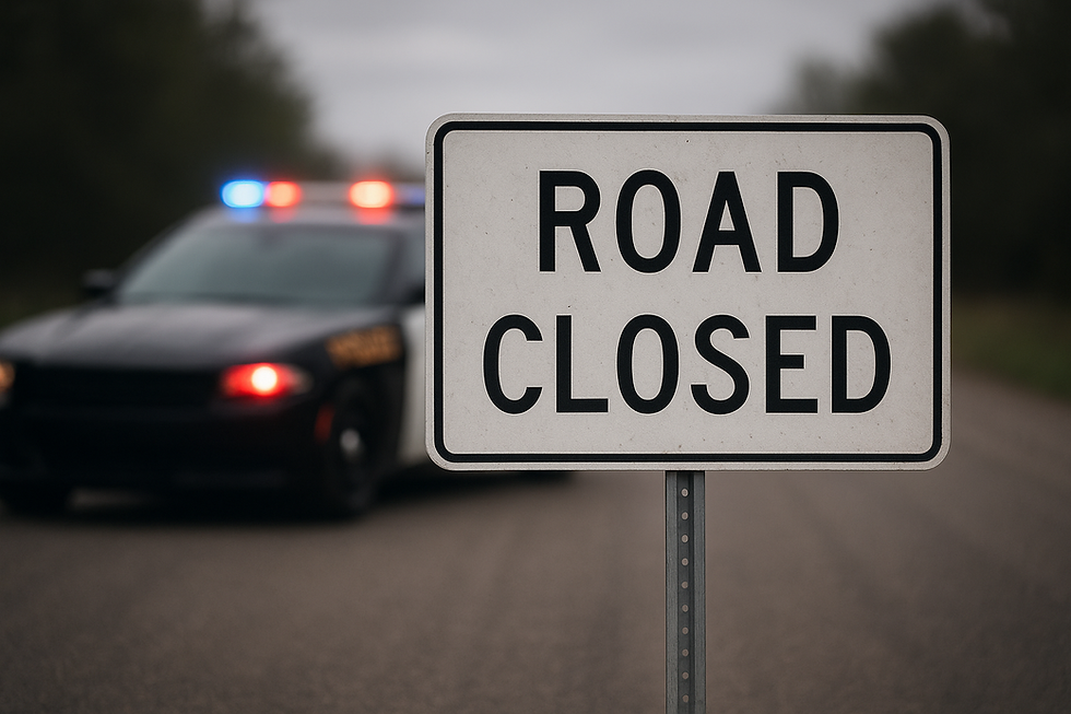 County Road 42 Closed Following Serious Three-Vehicle Collision