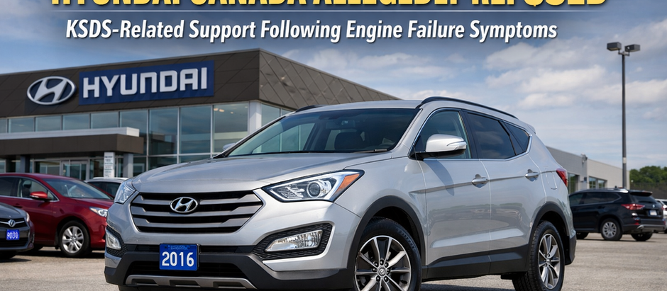 Couple Raises Concern After Hyundai Canada Allegedly Refused KSDS-Related RECALL Following Engine Failure