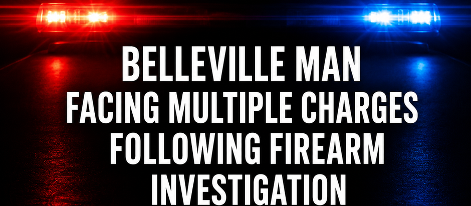 Firearm Seized in Belleville's East End, Man Facing Multiple Charges