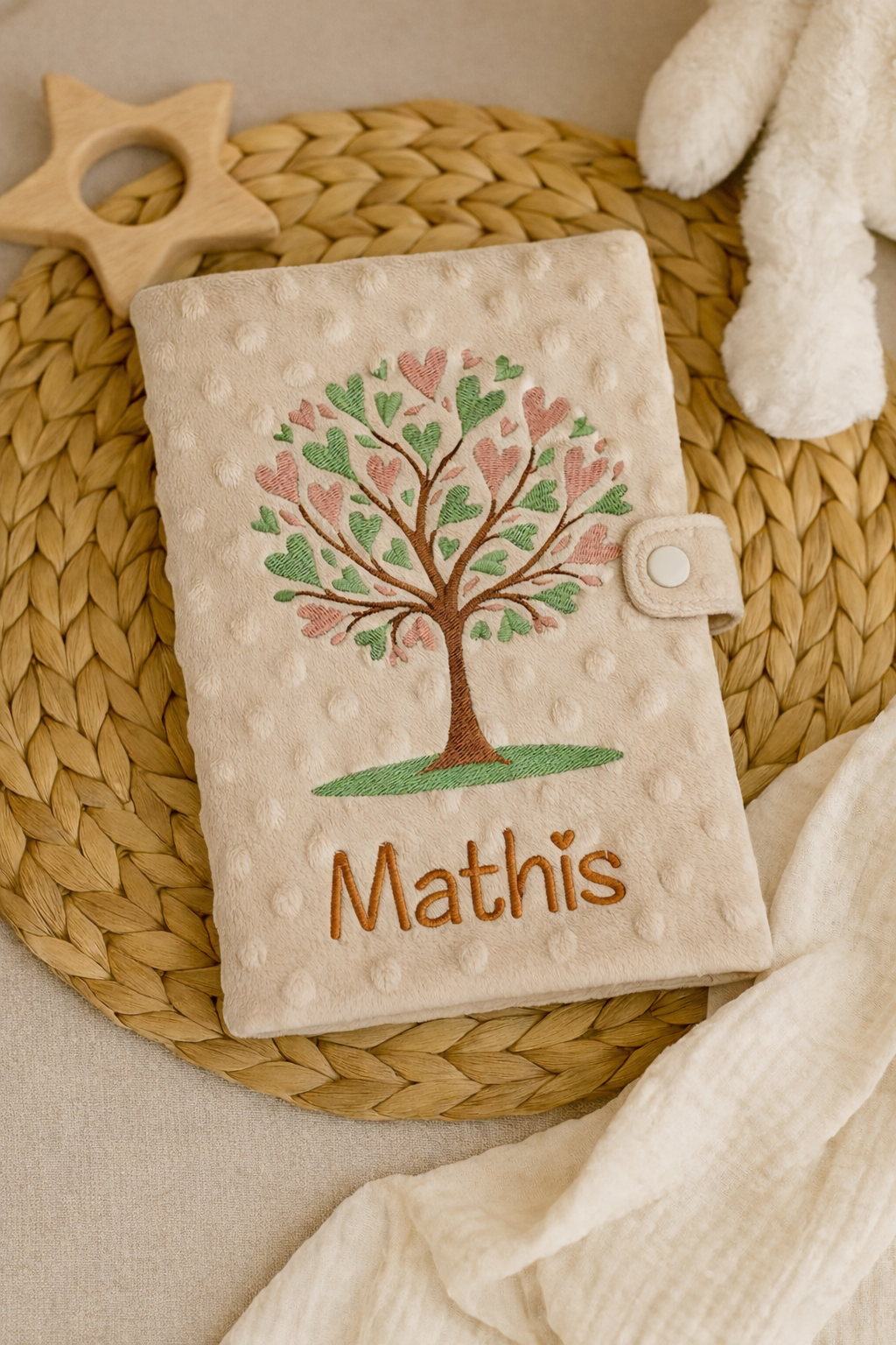 protège carnet de santé arbre de vie