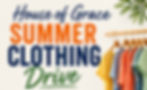 Summer Clothing Drive