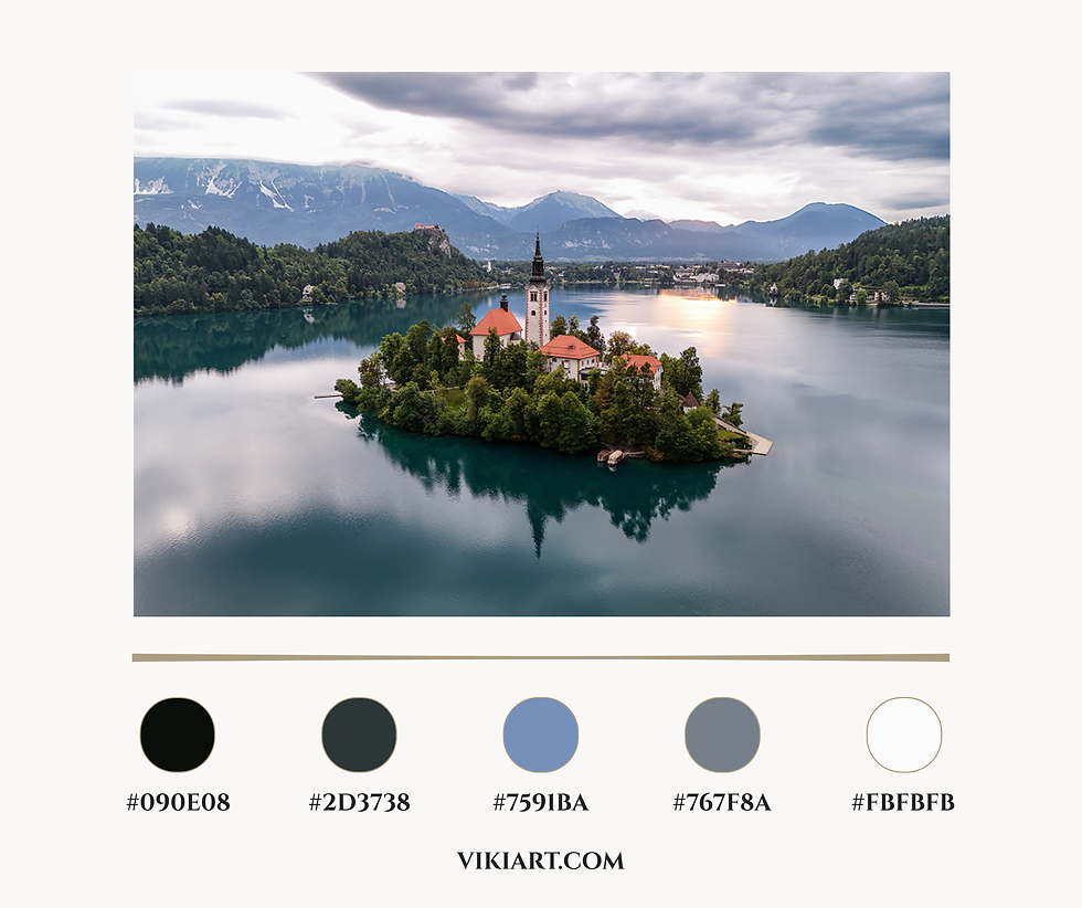 Thumbnail: Lake Bled Slovenia - Fairytale Island Art