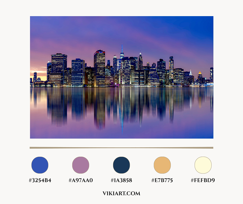 Thumbnail: NYC Skyline - Downtown After the Storm