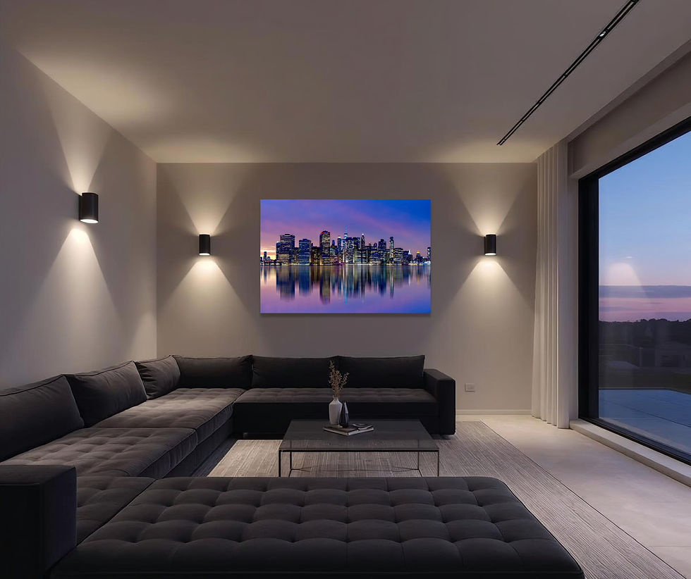 Thumbnail: NYC Skyline - Downtown After the Storm