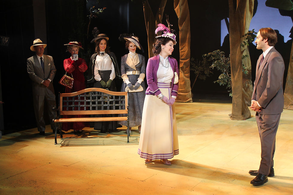 The Princess and ladies arrive