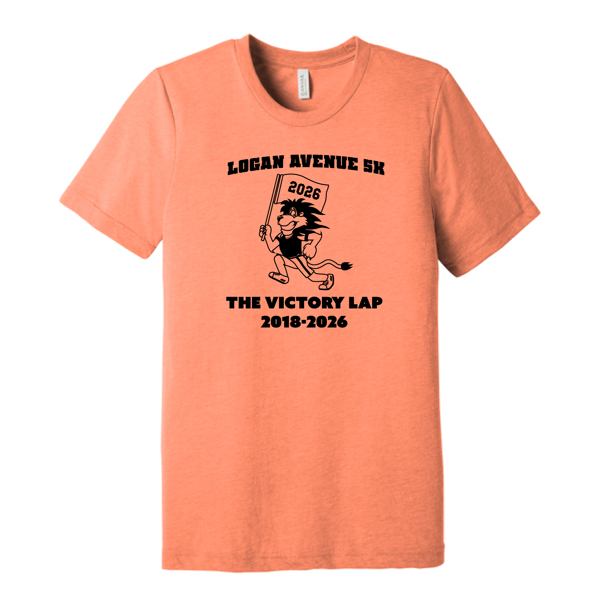 Logan Ave 5K Tee Victory Lap