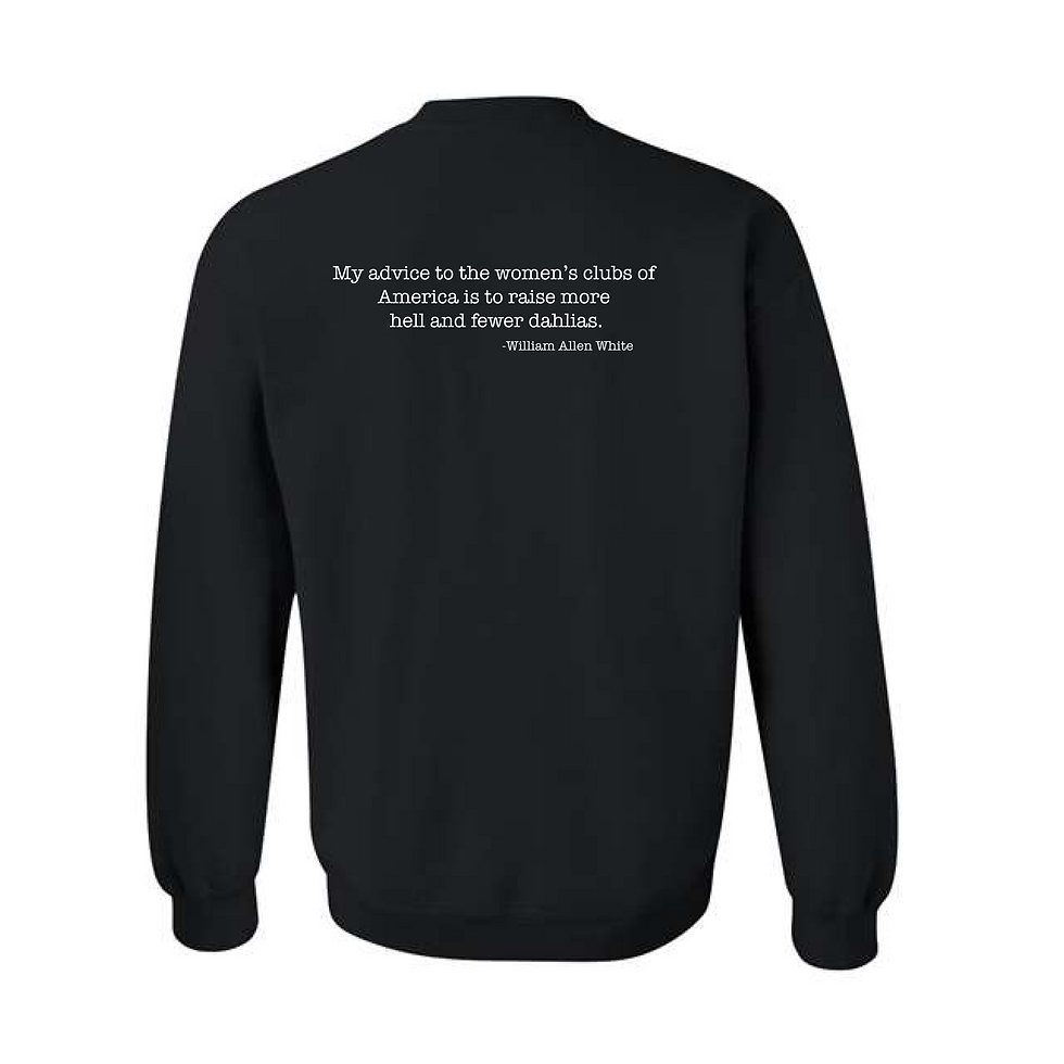 Thumbnail: WAW  Sweat Shirt- Raise fewer Dahlias