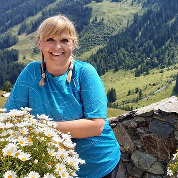 Andrea Gutzeit in der Natur