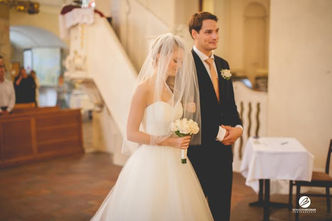 Svatba Růže krémové barvy