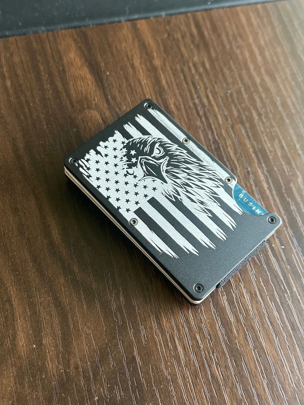 Thumbnail: Tactical Minimalist Wallet -Metal Slim Wallet