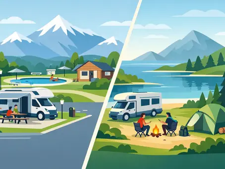 Holiday Park vs Freedom Camping in New Zealand