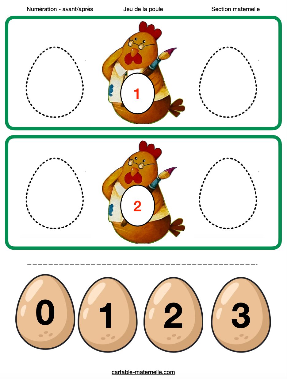 Miniature : Cinq petits oeufs pour Pâques