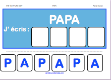 Miniature : Mon papa !