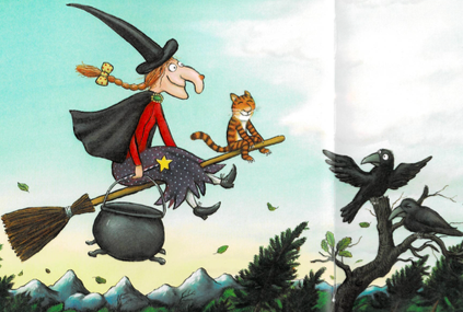 Miniature : La sorcière dans les airs