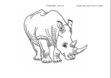 Miniature : Rhino le coureur !