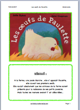 Miniature : LES OEUFS DE PAULETTES