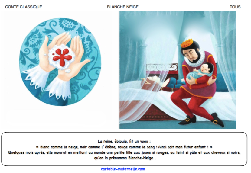 cartable blanche neige