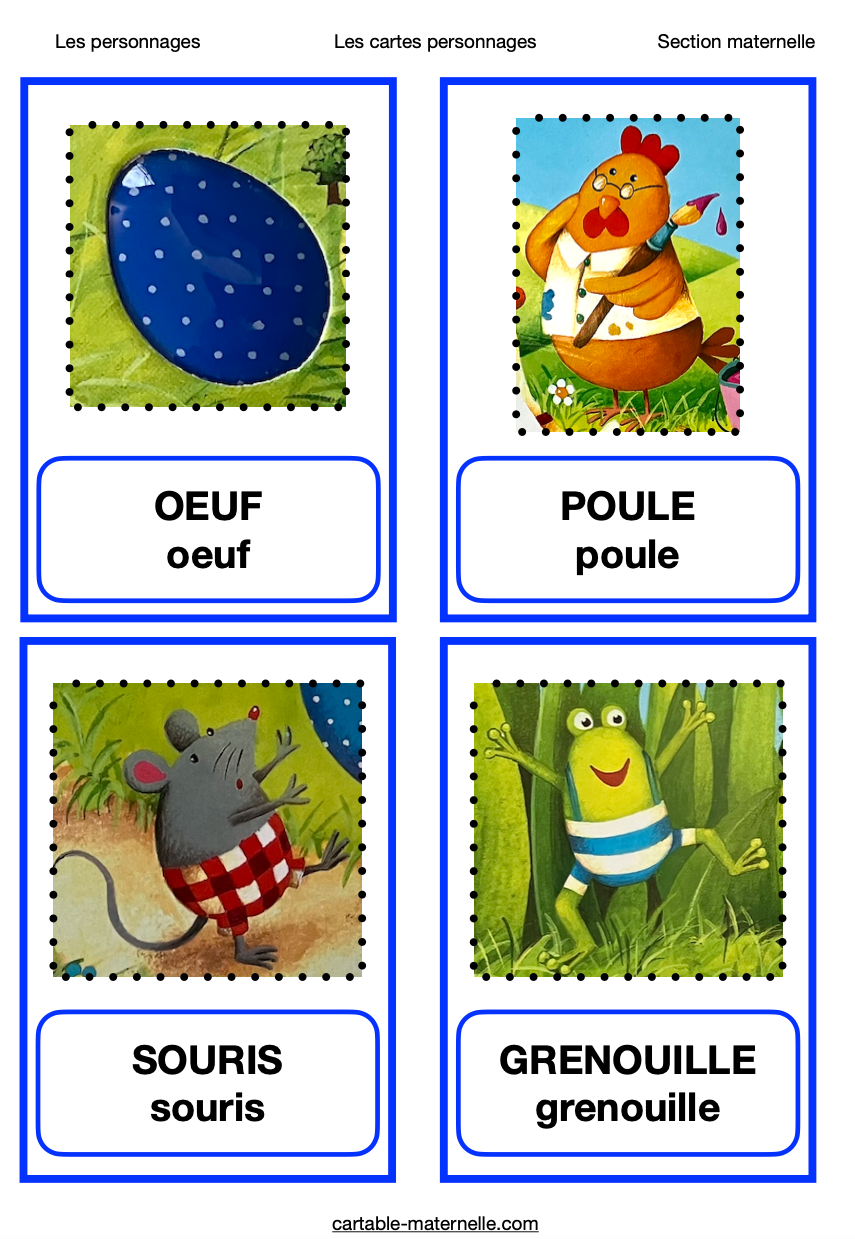 Miniature : Cinq petits oeufs pour Pâques