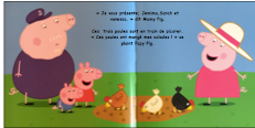 Miniature : Peppa les poules de Mamy Pig