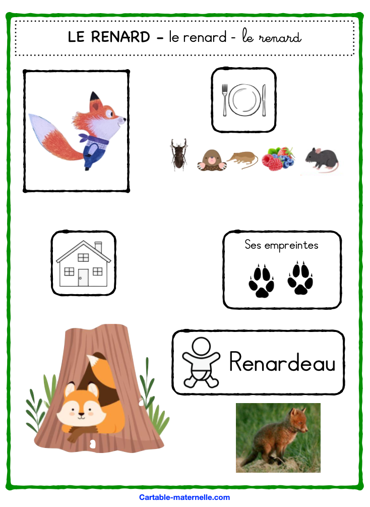 Miniature : Renard préfère l'automne