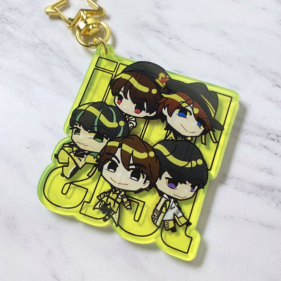 縮圖：HiHiJets螢光板壓克力吊飾