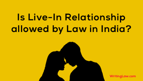 LIVE- IN RELATIONSHIP LAWS IN INDIA