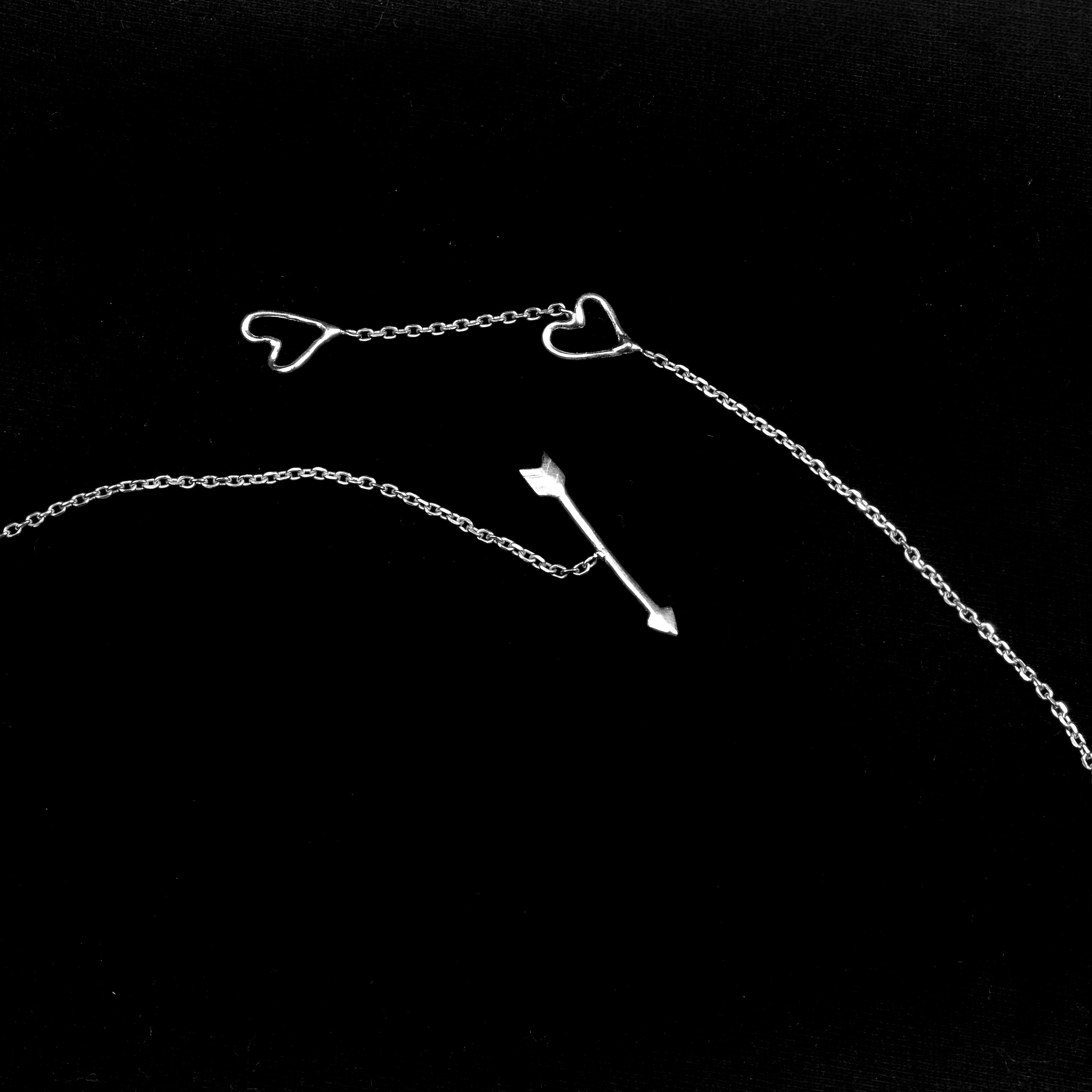 Collier nude en argent