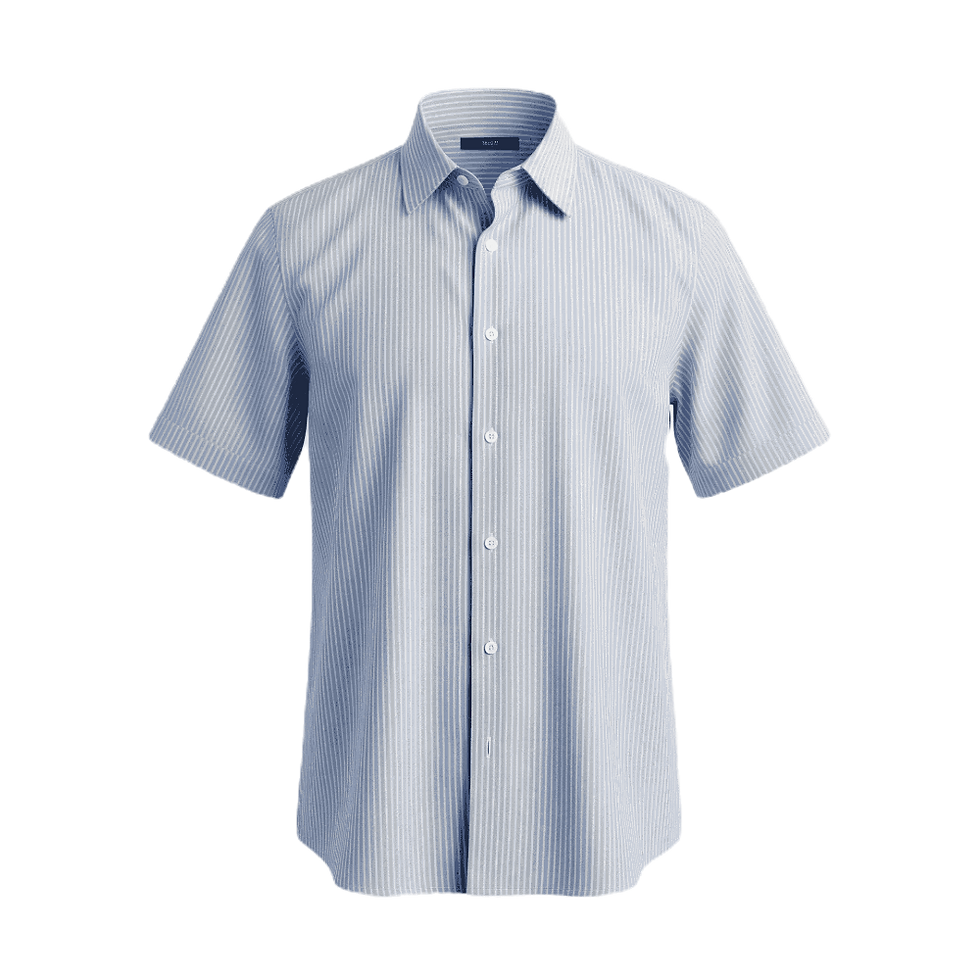 Thumbnail: SCHOOL SHIRT HALF SLEEVE - PEBBLE