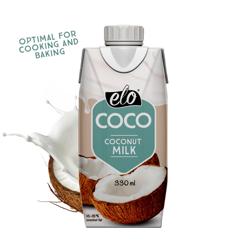 ELO COCO Kookosmaito 330 ml x 12