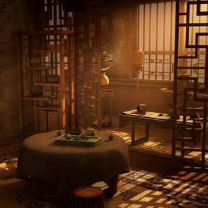 Tea room