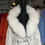 الصورة المصغرة: Cashmere, Wool, Alpaca mixed Fabric Woman Fur Coat with Real Fur Coat Woman’s Wi