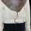 الصورة المصغرة: Beige Faux Fur Coat with Real Fox Fur Collar and Real Leather Details Women’s Wi