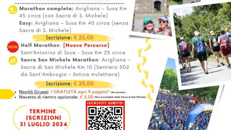 VIA FRANCIGENA MARATHON VAL DI SUSA