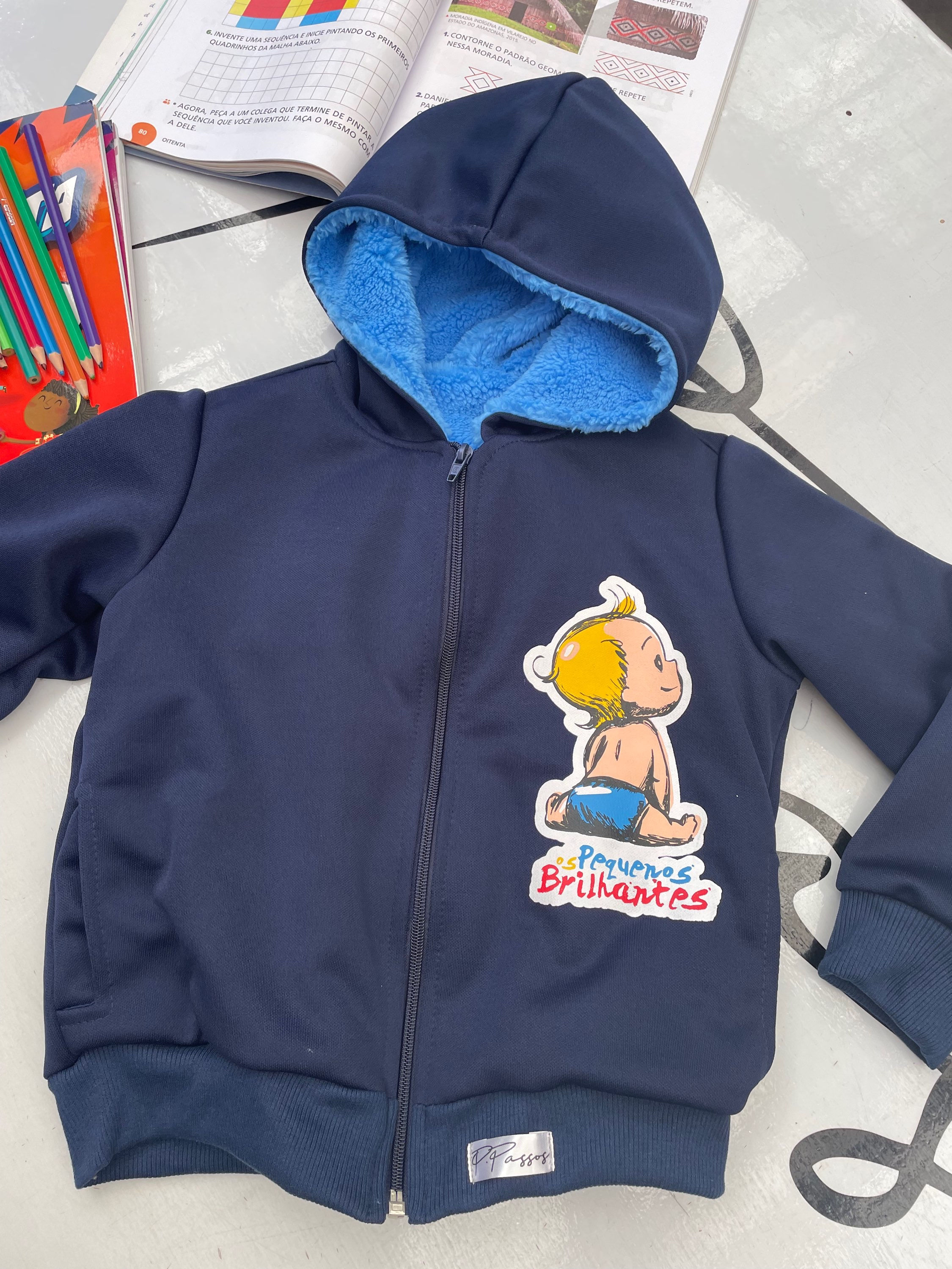 Jaqueta Americana com Forro Carneirinho