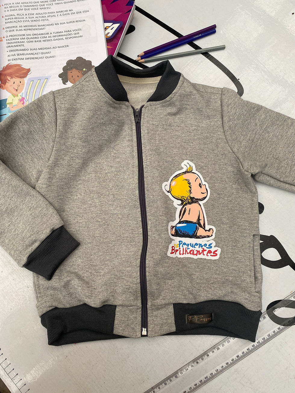 Miniatura: Jaqueta Americana em Moleton