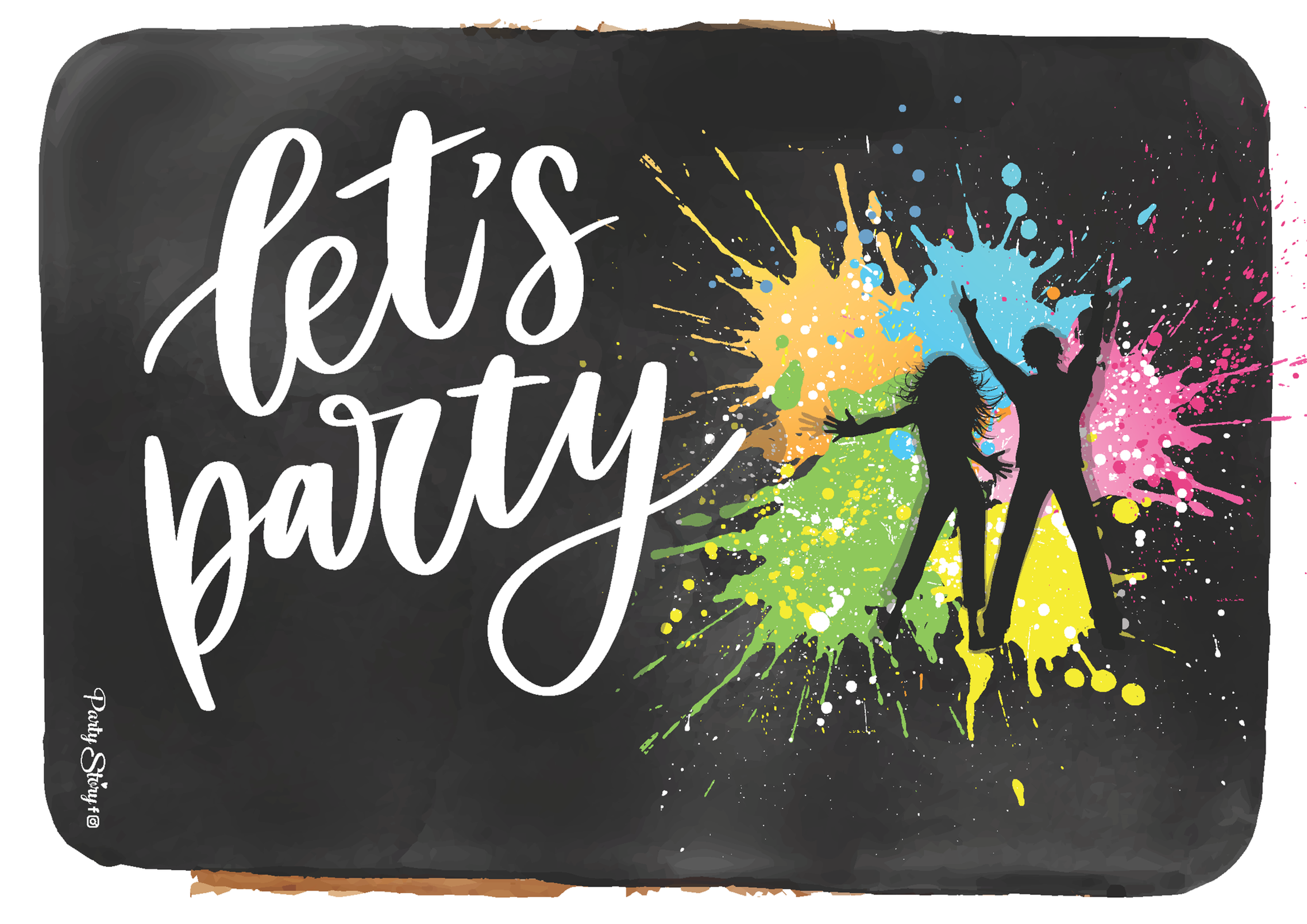 שלט לשושבינים - Let's party