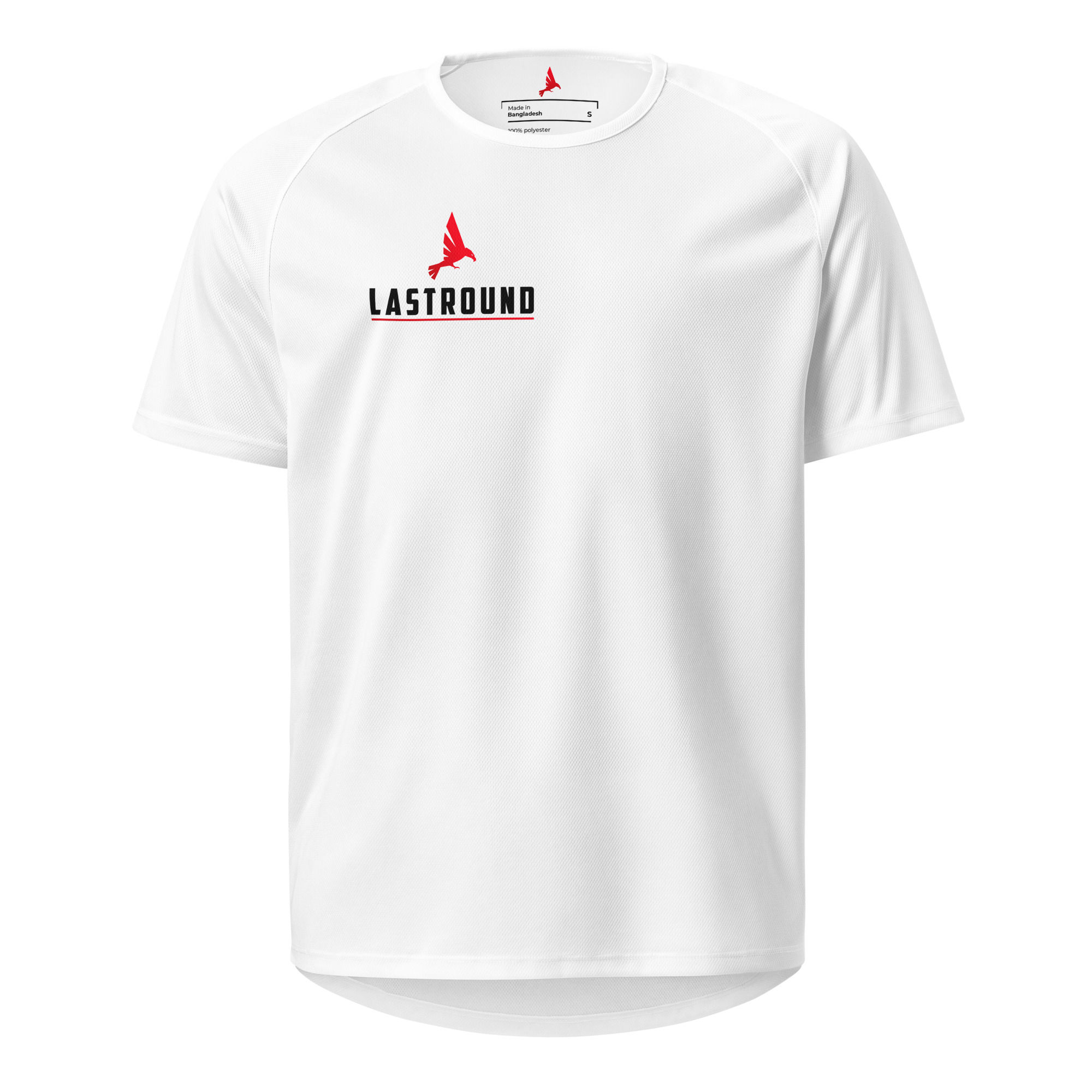 Fitted T-Shirt- Bold LastRound-Red Eagle