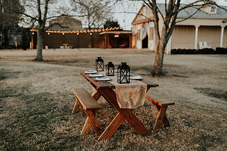 Garden Dinner Table