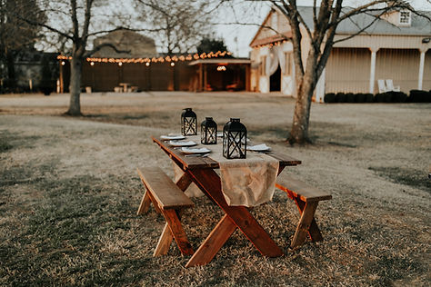 Garden Dinner Table