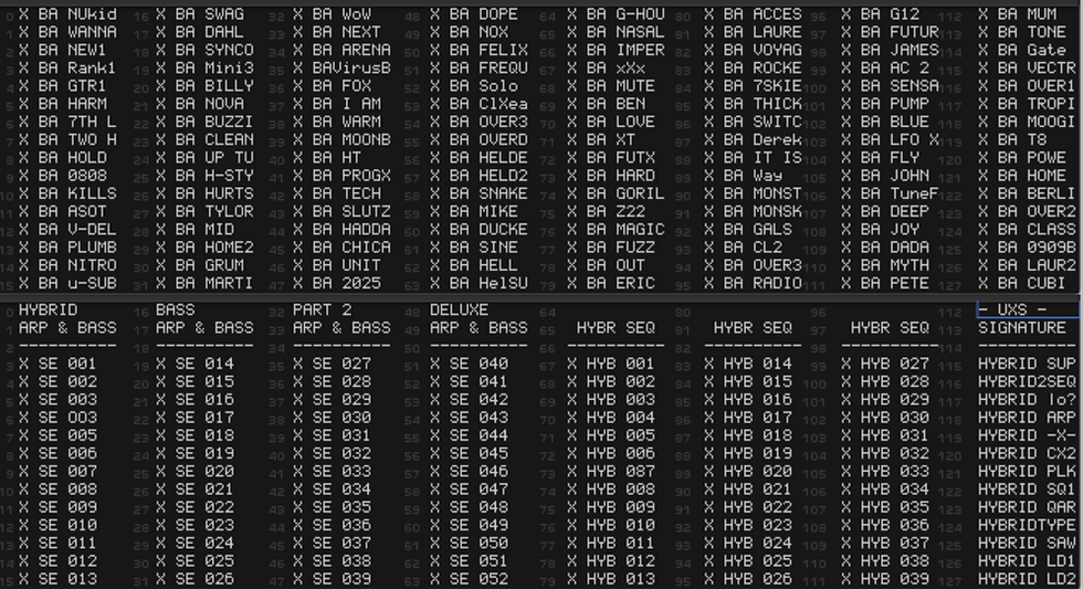 Thumbnail: HYBRID X BASS Vol.1 Access Virus Ti SoundSet - DELUXE - 232 PATCHES