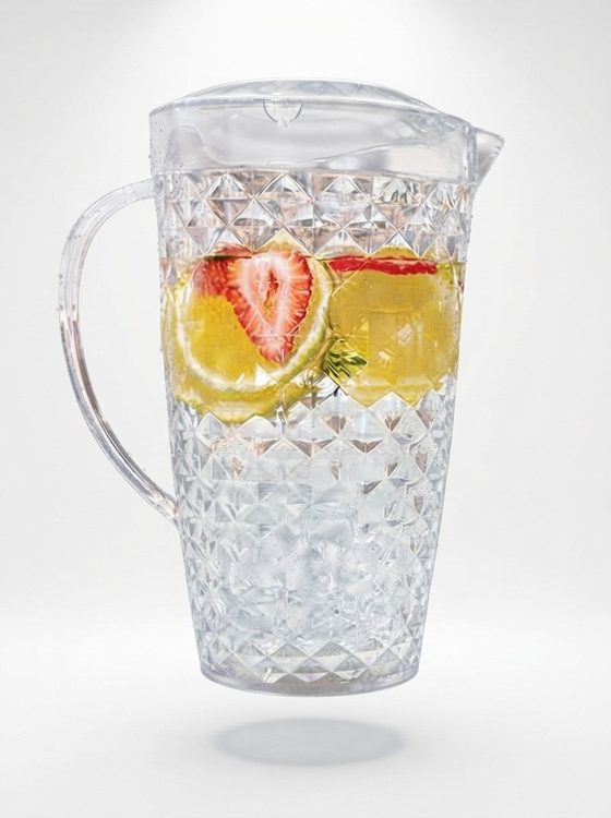 Jarra Cristal Abacaxi 2,6 L
