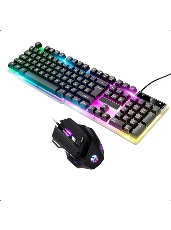 Teclado Gamer + Mouse Gamer