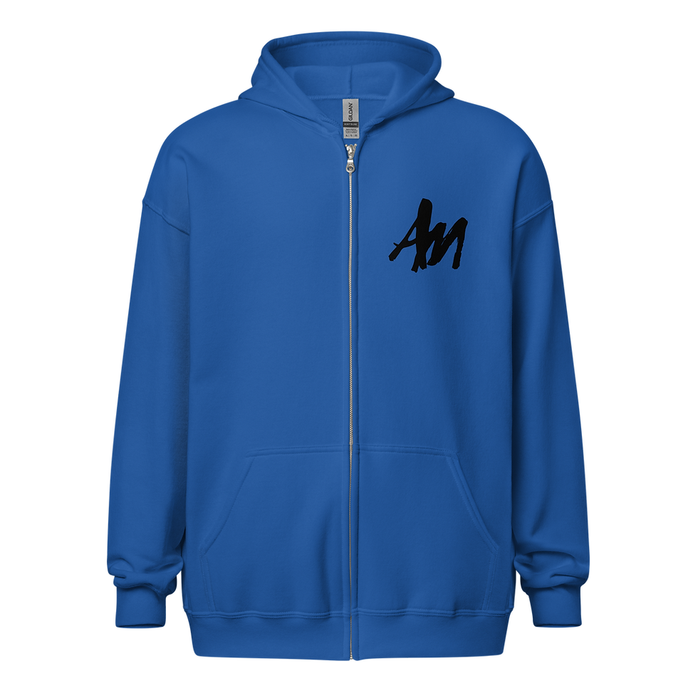 Thumbnail: AM Heavy Blend Zip Hoodie