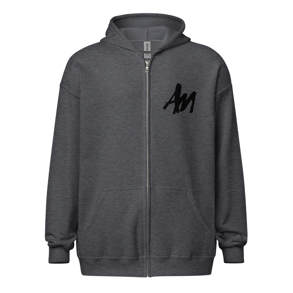 Thumbnail: AM Heavy Blend Zip Hoodie
